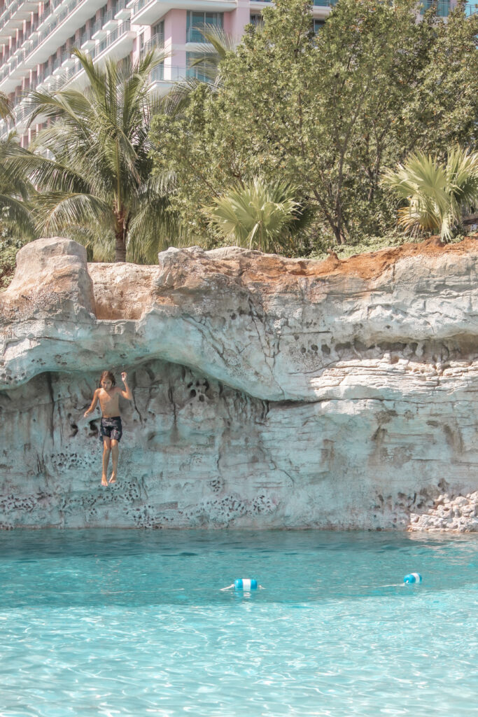 Dean's Blue Hole Pool Grand Hyatt Baha Mar